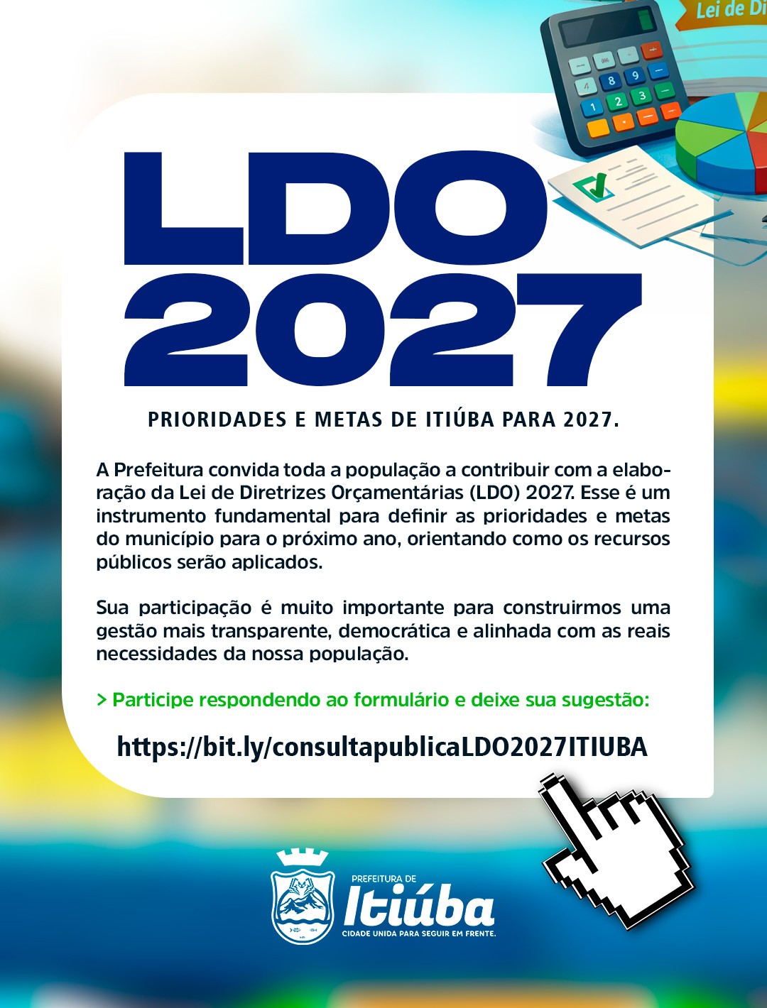 PARTICIPE DA CONSTRUÇÃO DA LDO 2027!